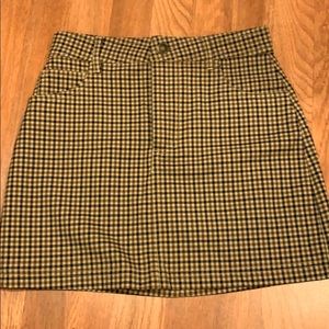 Plaid Forever 21 skirt.
